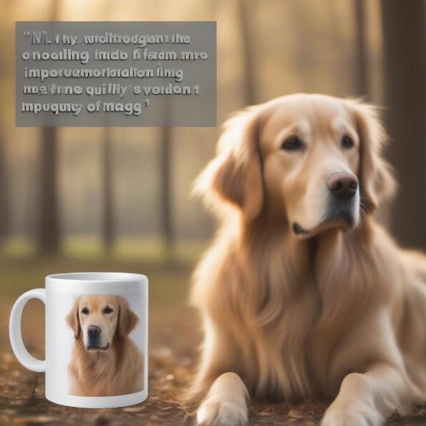 Choosing the Right Dog Photo for Your Mug