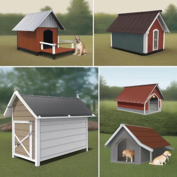 Choosing the right roofed dog kennel involves considering size, breed, and climate.