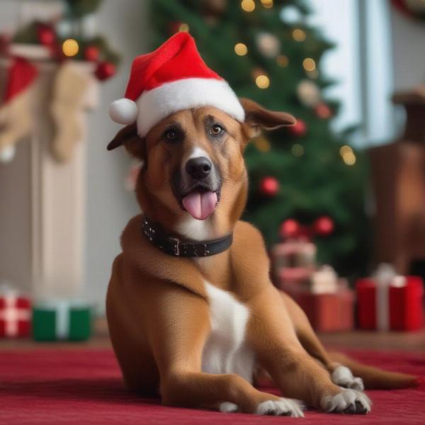 Preparing Your Dog for Photos with Santa