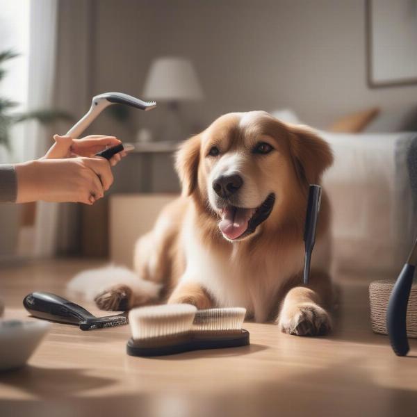 Preparing for Dog Grooming