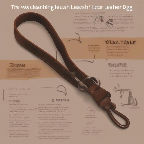 Cleaning and Conditioning a Leather Dog Leash