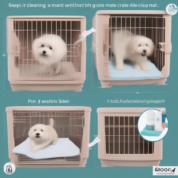 Cleaning and Maintaining Your Dog’s Crate Mat