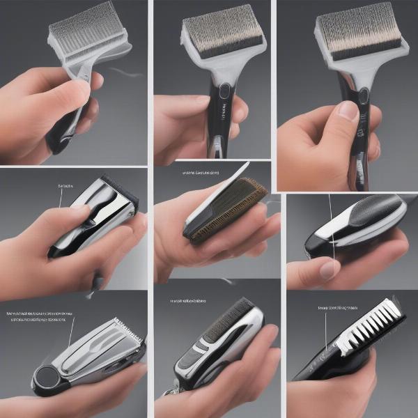 Step-by-step guide to cleaning the blades of cordless Wahl dog clippers