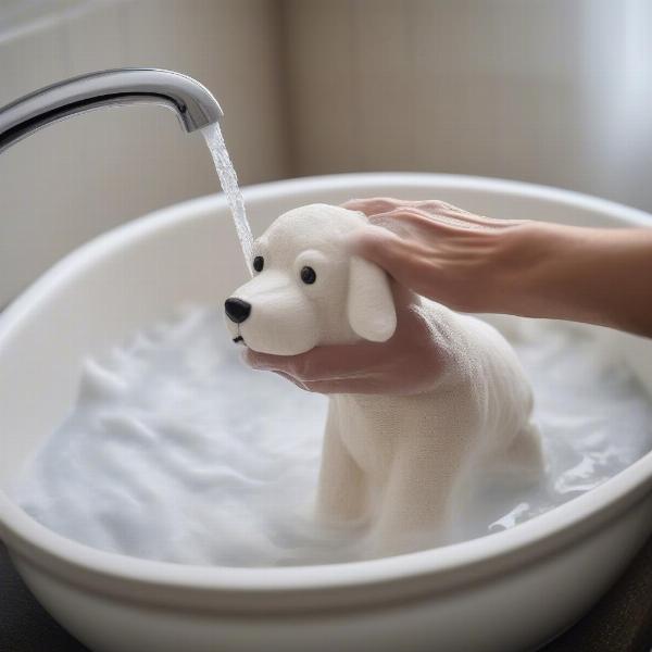 Cleaning Dog Hand Puppet