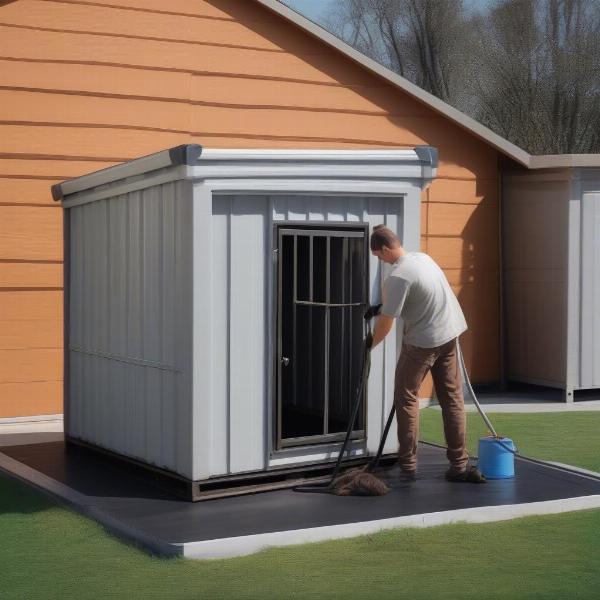 Maintaining a Clean Dog Kennel Roof