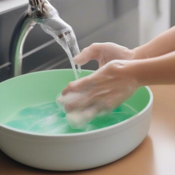 Cleaning a Plastic Dog Bowl