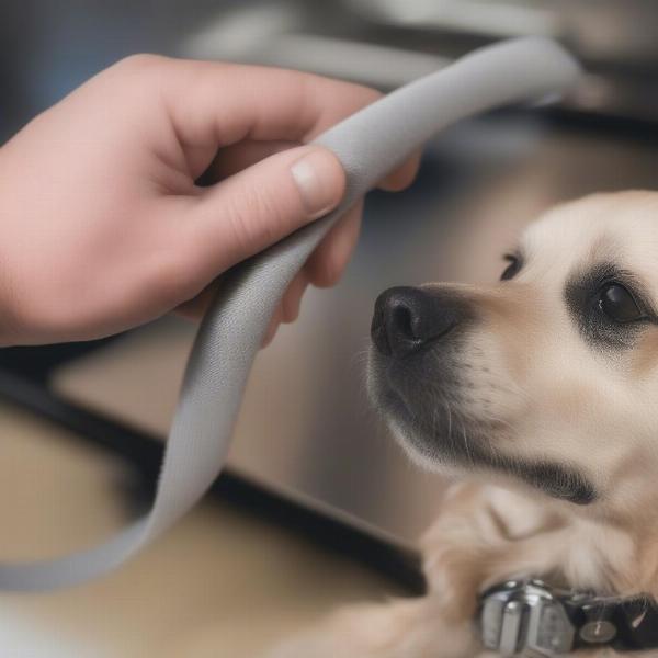 Cleaning a Stainless Steel Dog Collar