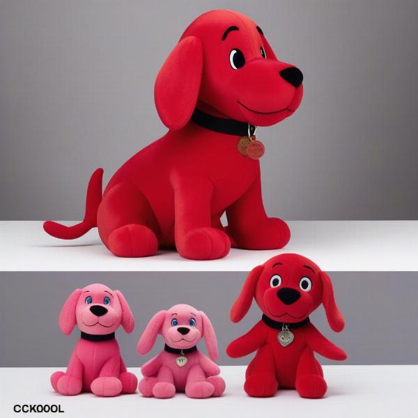 Clifford Plush Toy Sizes Comparison