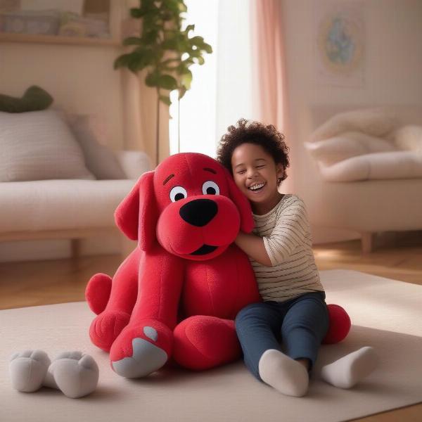 Clifford Plush as a Gift