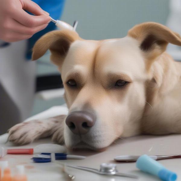 Clinacin usage for dog skin infection