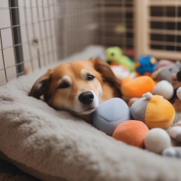 Making a dog's kennel stay comfortable in Sunderland