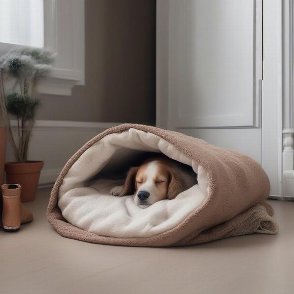 Creating a Comfortable Dog Sleeping Environment