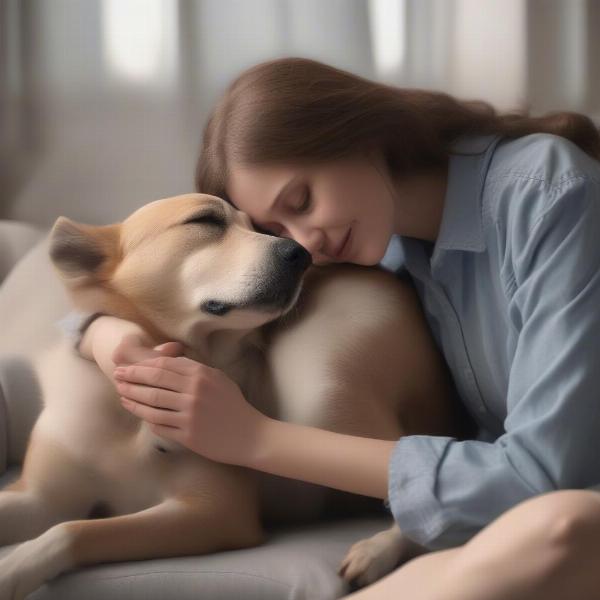 Comforting a Grieving Dog Owner