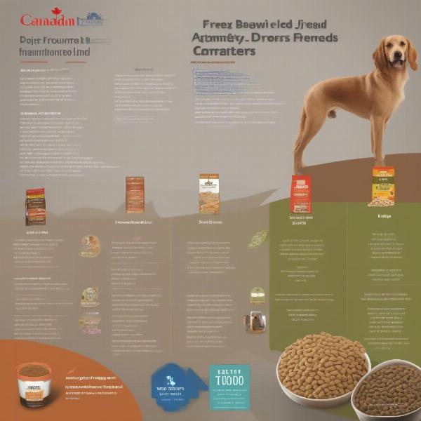 Comparing Popular Canadian Dry Dog Food Brands