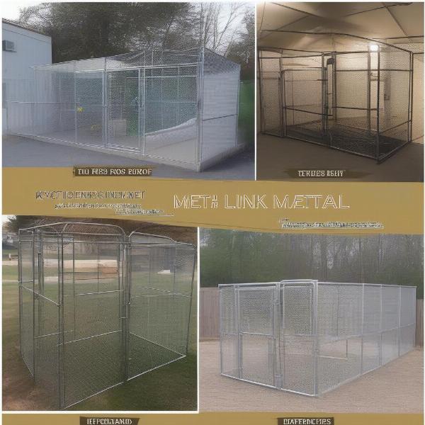 Comparing different kennel materials for durability and safety