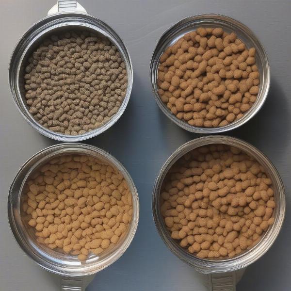 Different types of core dog food