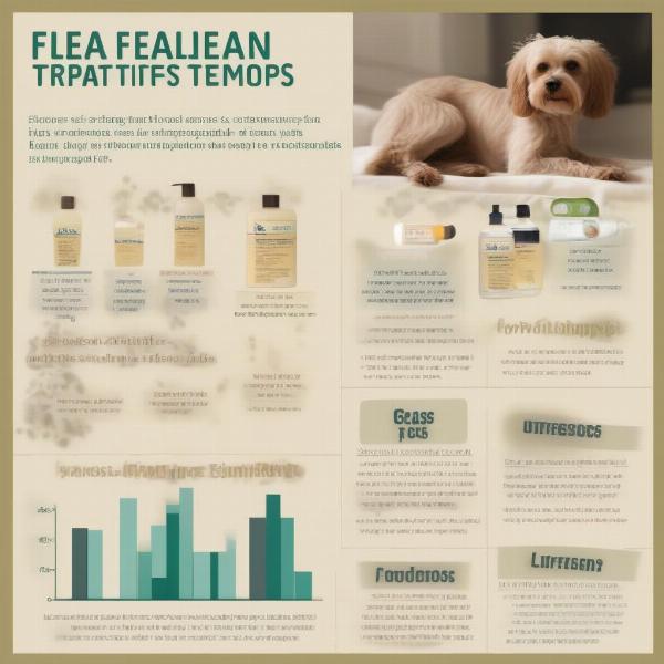 Comparing various flea treatments for small breeds