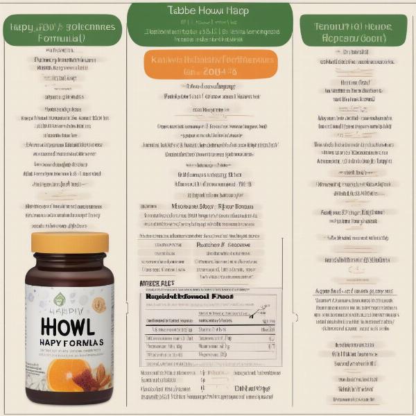 Comparing Happy Howl Dog Food Formulas