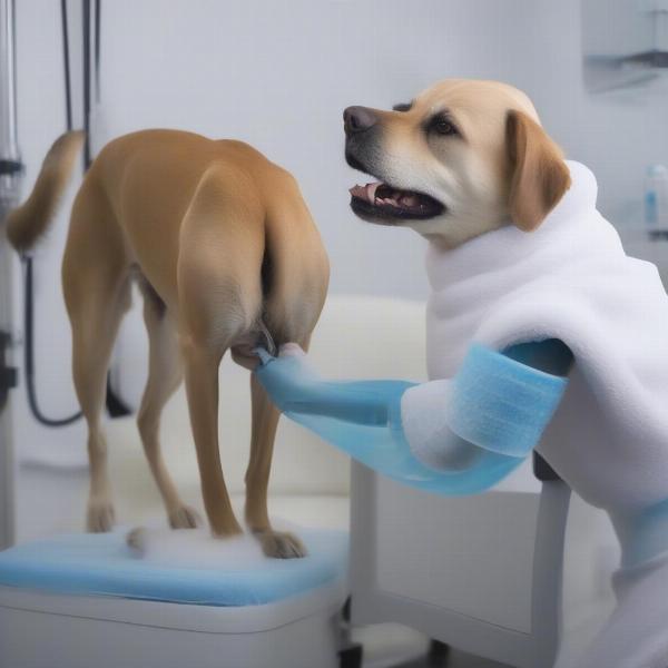 Cryotherapy for dog arthritis