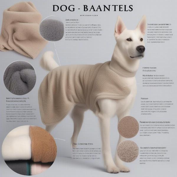 Choosing the right material for your custom dog blanket