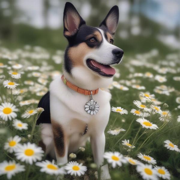 Styling Your Dog with a Daisy Collar