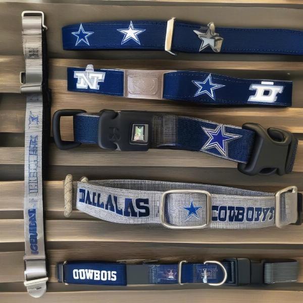 Dallas Cowboys Dog Collars: Different Types