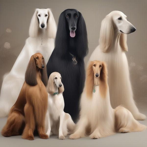 Debonair Dog Breeds: Examples of elegant and sophisticated dog breeds.