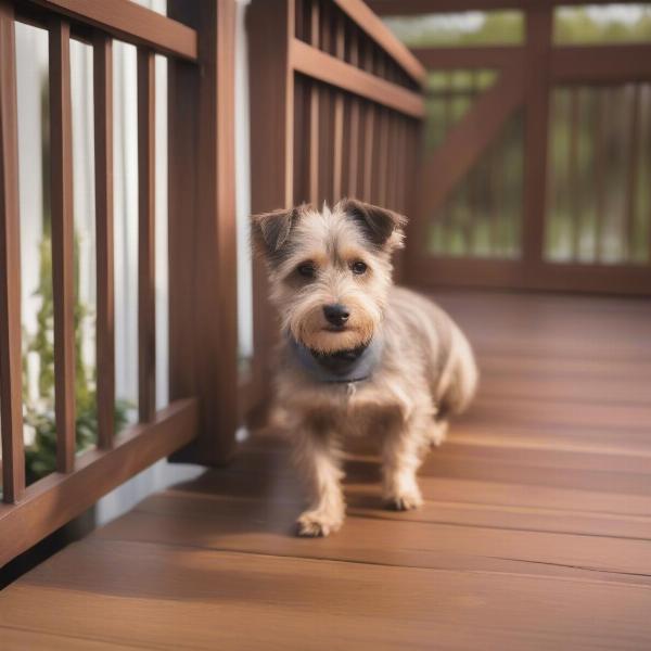 Deck Gate for Small Dog