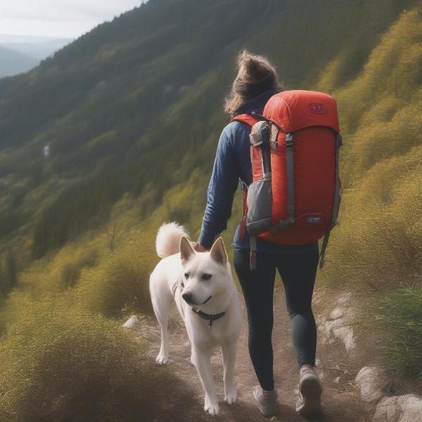 Traveling with a Dog in a Front-Facing Backpack Carrier