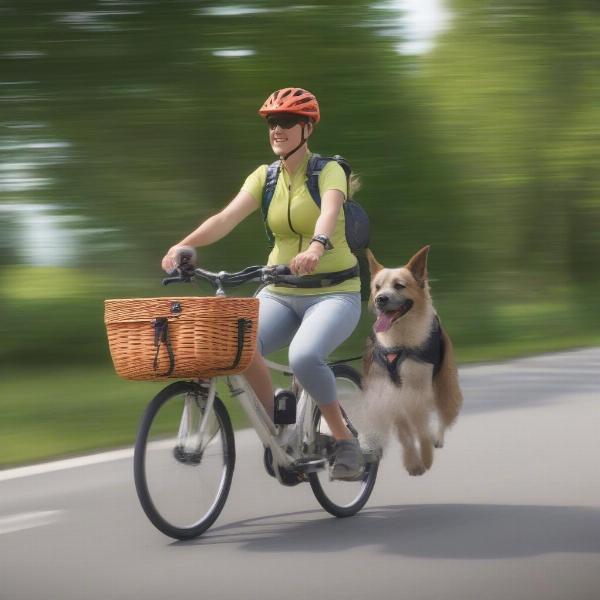 Safe Cycling with Your Dog in a Basket