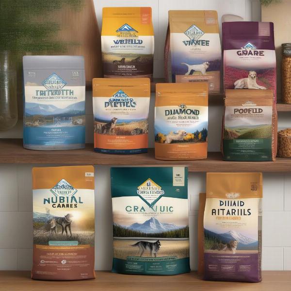 Diamond Dog Food Product Lines