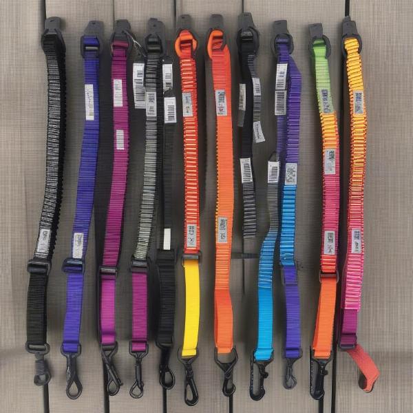 Variety of bungee lead sizes and thicknesses