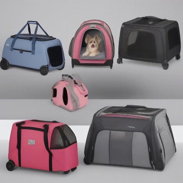 Variety of dog carrier bags