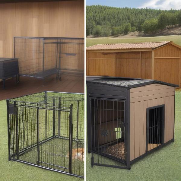 Different Dog Kennel Materials Available in Cape Town