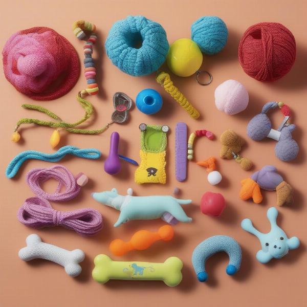 Different Dog Toys