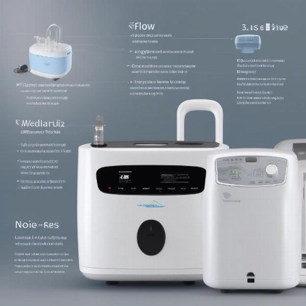 Different Oxygen Concentrator Models