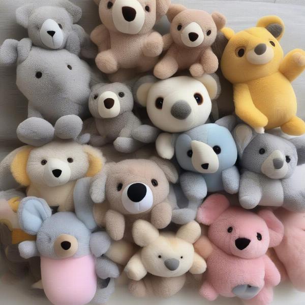 Different Sizes of Koala Bear Dog Toys