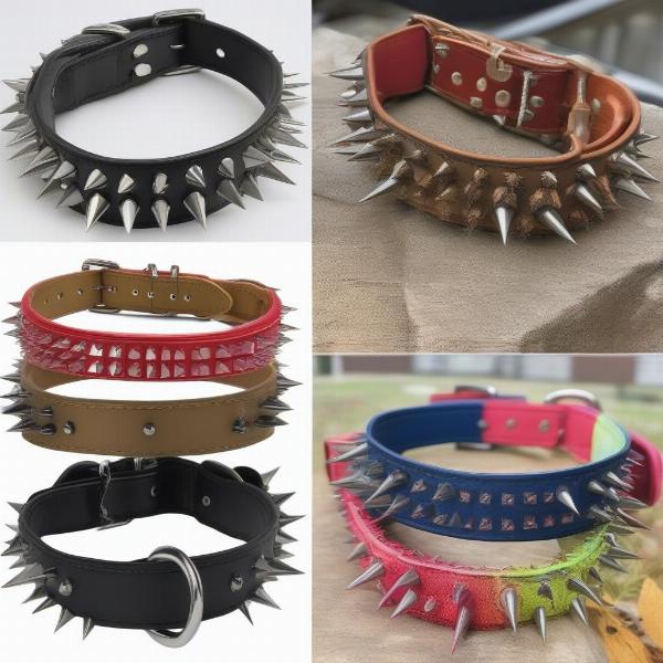 Types of Spiked Dog Collars