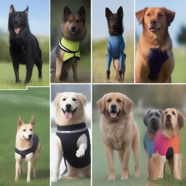 Various Dog Compression Sleeves