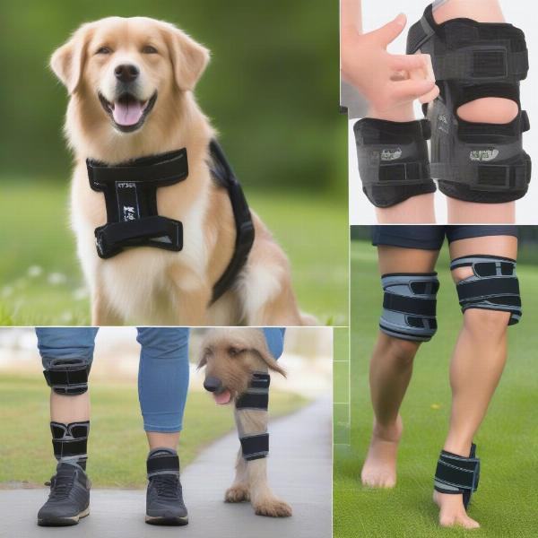 Different Types of Dog Knee Braces