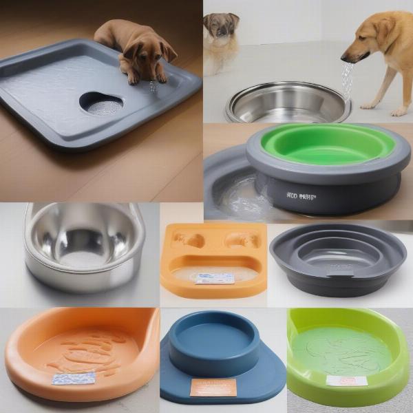 Different Types of No-Drip Dog Water Bowls