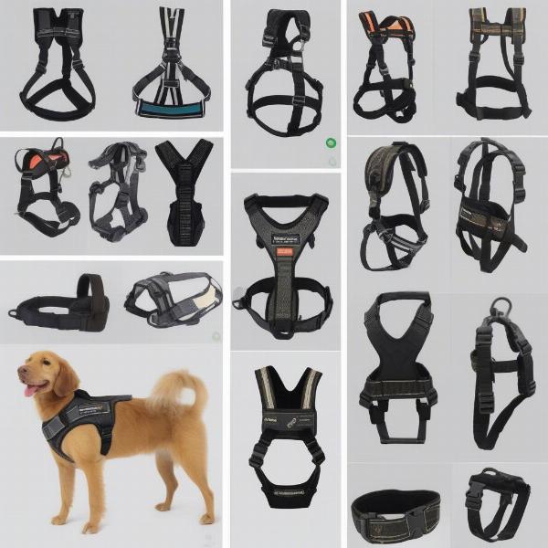 Various Dog Harnesses