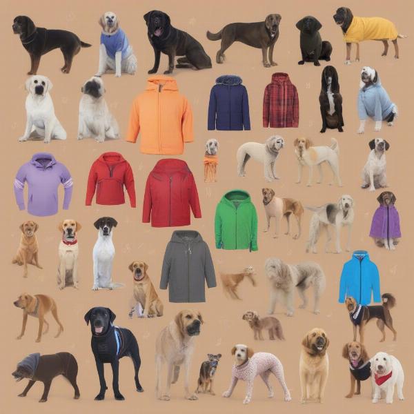 Different Types of XLarge Dog Clothes