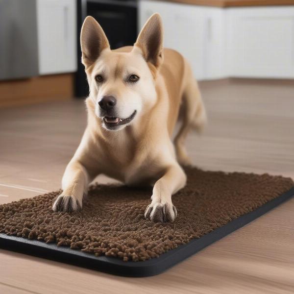 Dirt Trapper Dog Mat for Muddy Paws