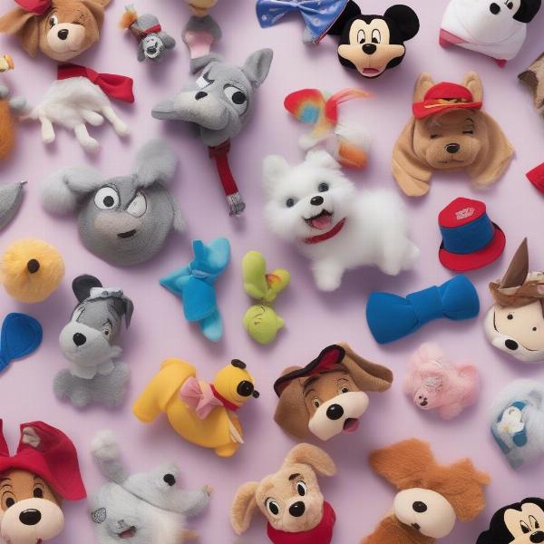 Fun Disney dog toys and apparel