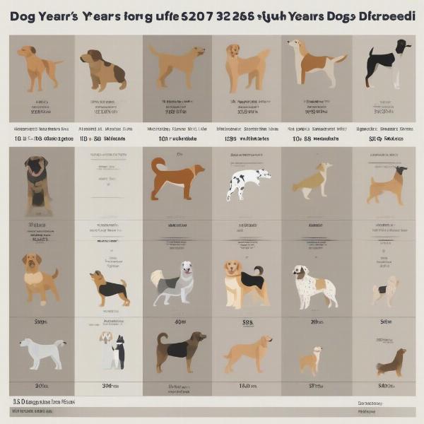 Dog Age Chart Comparison