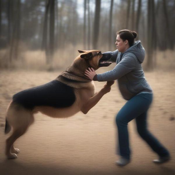 Dog attack self-defense