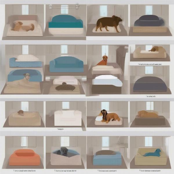 Choosing the right spot for your dog's bed can significantly impact their comfort and sleep quality.