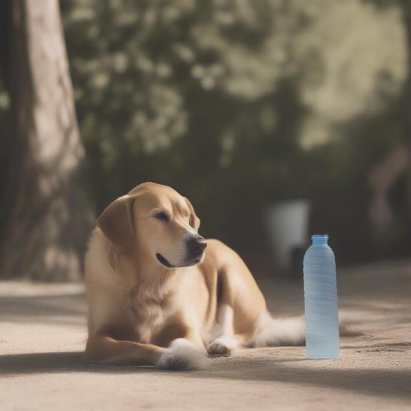 Cooling Down After a Run with Your Dog