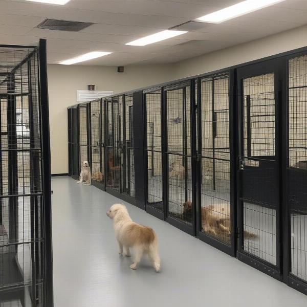 Clean Dog Boarding Facility in Duluth GA